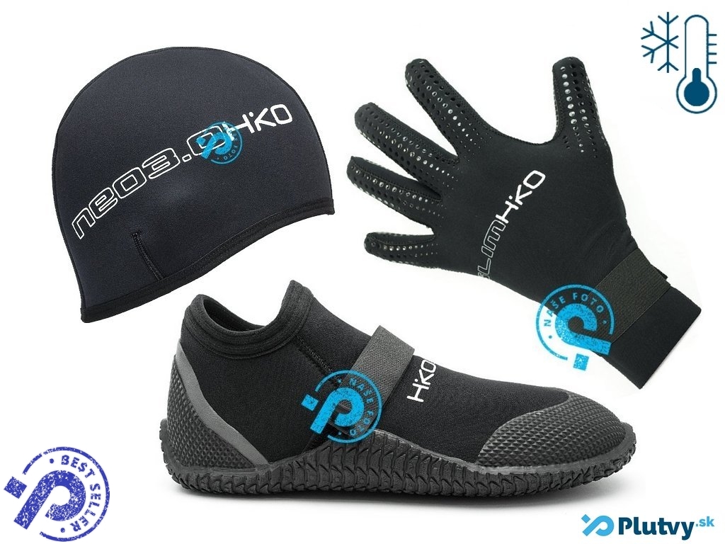 Set Colorado Obuv: 37, rukavice: S, Čiapka: S/M neoprénové topánky, rukavice a čiapka + teplomer