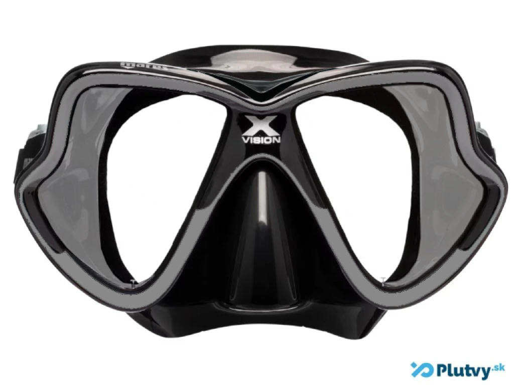 Mares X-Vision Ultra Liquid Skin Farba: strieborná, Silikón: čierny