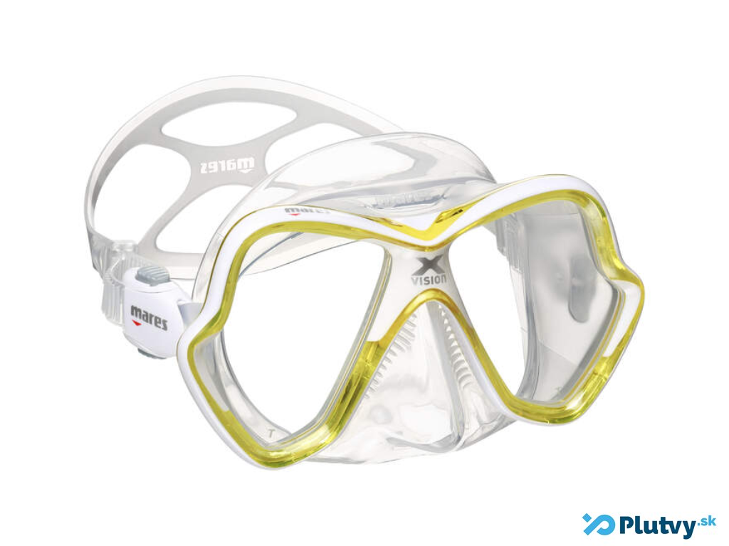 Mares X-Vision Farba: žltá, Silikón: priehľadný