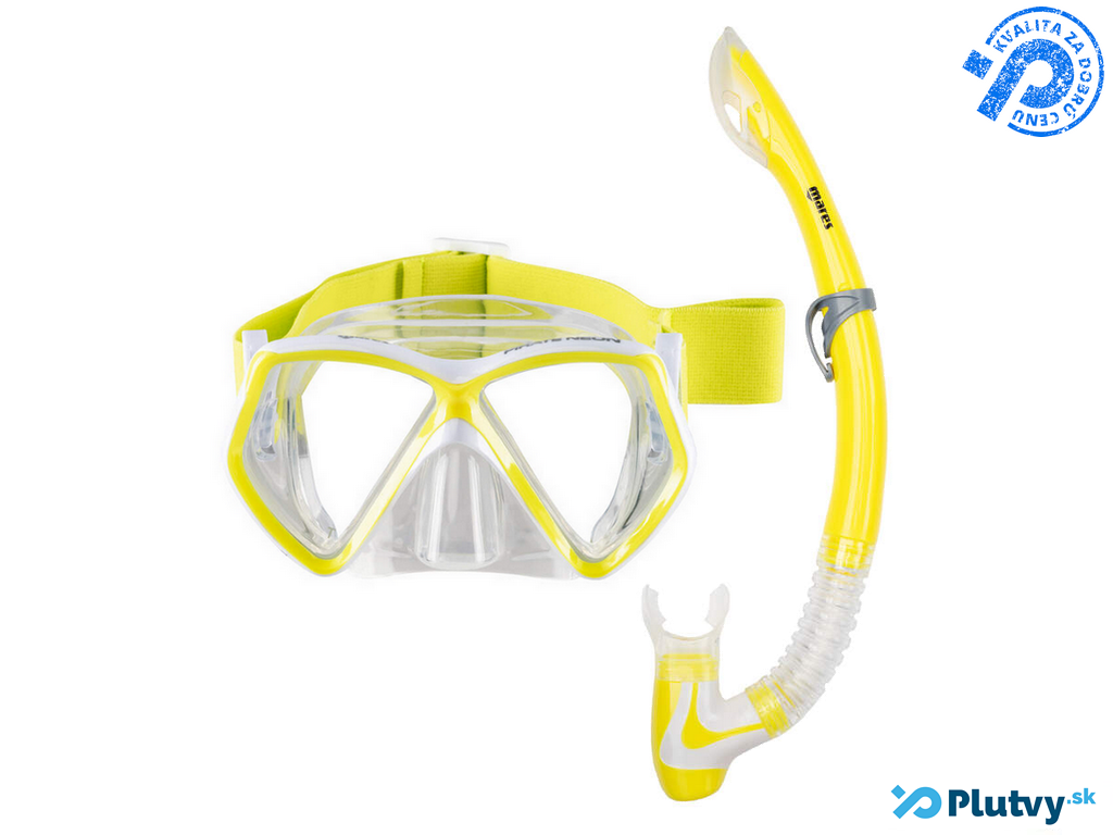 Mares Pirae Neon bezpečná detská sada šnorchlovanie Farba: žltá