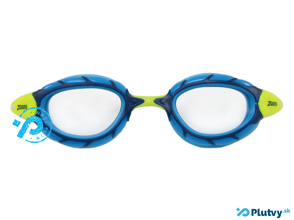 Zoggs Predator Junior Farba: modrá, šošovky: priehľadné