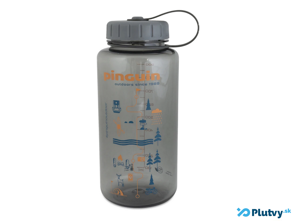 Pinguin Tritan 650ml Farba: sivá, Objem: 1 liter