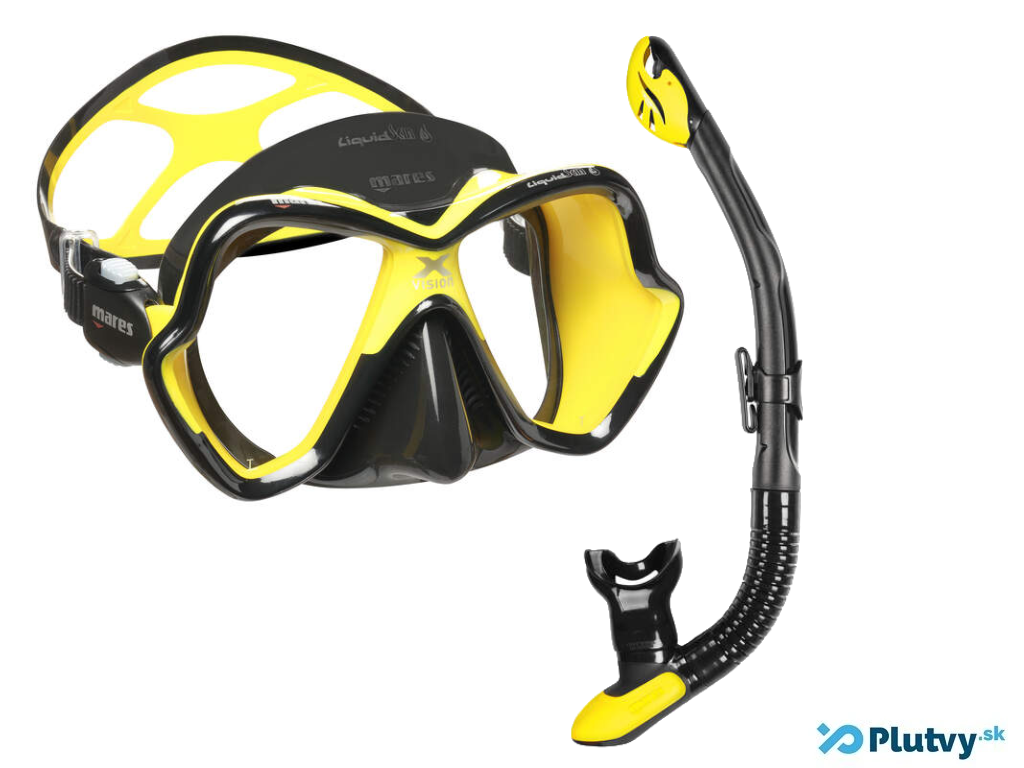 Mares Alpha Dry Farba: čierno-žltá, šošovky: číre