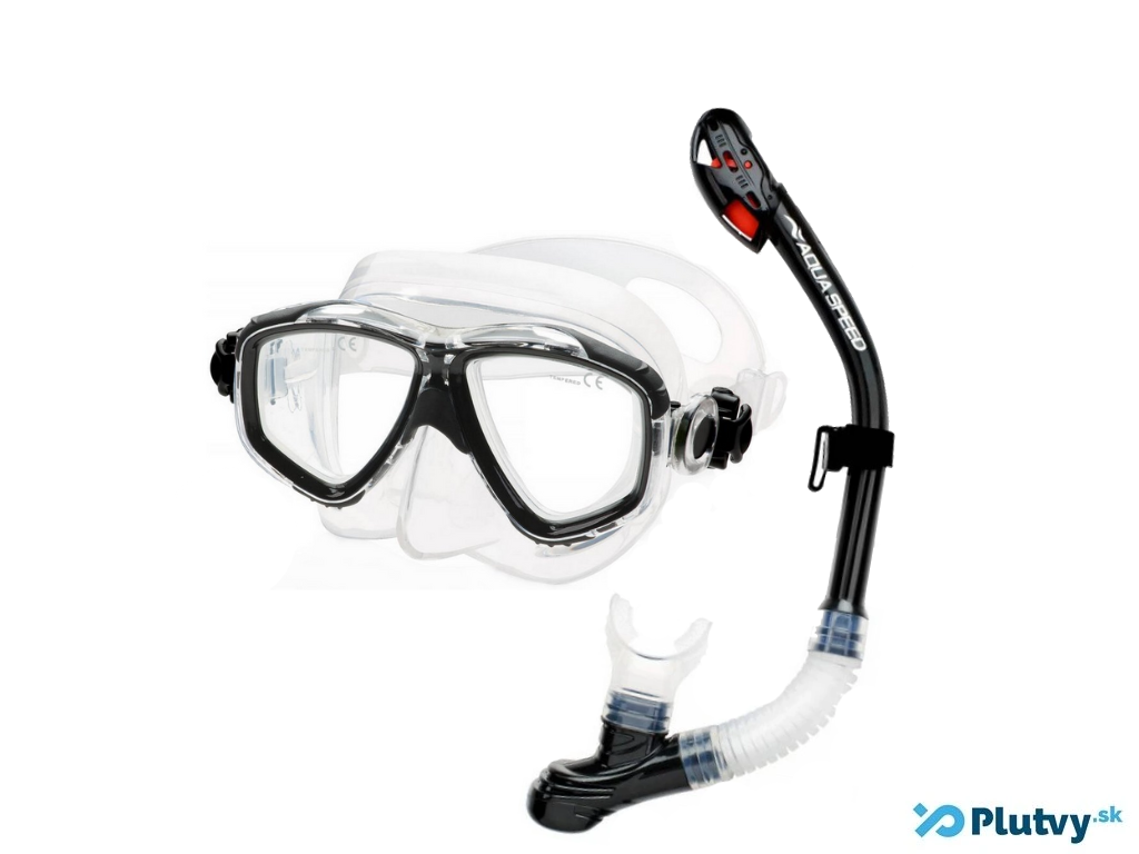 Dioptrický šnorchlovací set - Vision Jet Dry - dioptrické okuliare a šnorchel Dioptrie: -1,5 ľavá