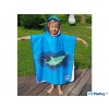 modre detske poncho borntoswim