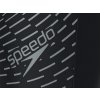 speedo logo panske plavky dlhe cierne