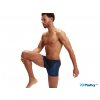 speedo aquashort logo panske plavky sportove