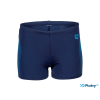 arena swim short graphic chlapcenske modre plavky