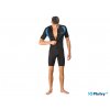 salvimar aquatic neoprenovy short zips vpredu