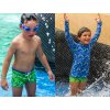 beco ocean dino chlapcenske plavky bazen