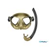 freedivingova maska falconsnorchel mistral gold