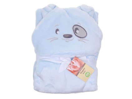 Dětská deka s kapucí – různé vzory