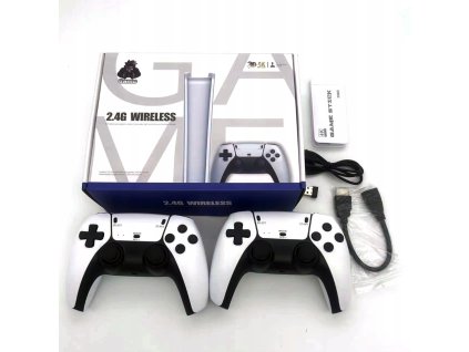 GAME STICK PRO – Herní konzole do TV s 2× bezdrátovým ovladačem
