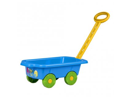 69474 detsky vozik vlecka bayo 45 cm modry