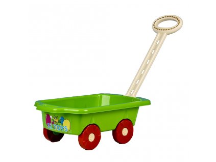 69609 detsky vozik vlecka bayo 45 cm zeleny