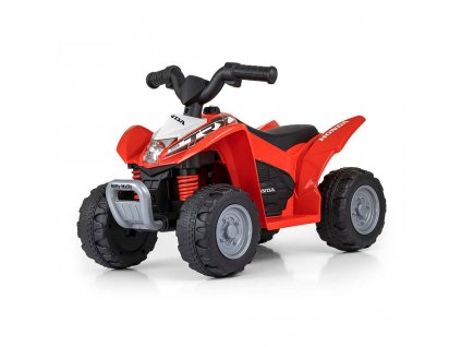 77361 elektricka ctyrkolka milly mally honda atv cervena