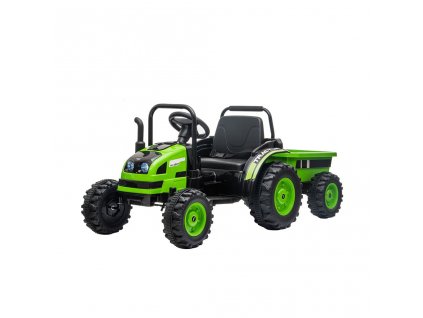 76269 elektricky traktor babymix green
