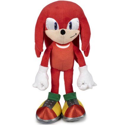 Plyšový Knuckles s dlhými nohami - Sonic the Hedgehog 2 - 28 cm