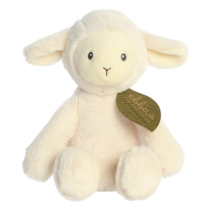 Plyšové jahniatko Laurin - Ebba Eco Collection - 32 cm