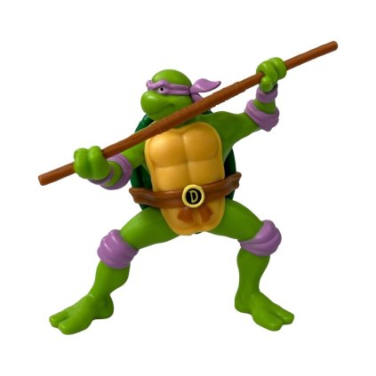 Figúrka Donatello so zbraňami - fialový - Ninja korytnačky - 9 cm