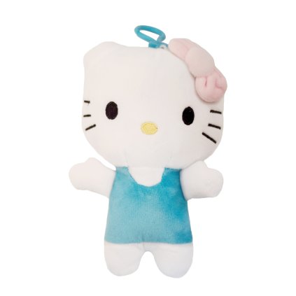 Plyšový prívesok mačička - modrá - Hello Kitty - 19 cm