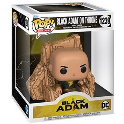 Vinylová figúrka Black Adam na tróne - DC Movies - Funko - 10 cm