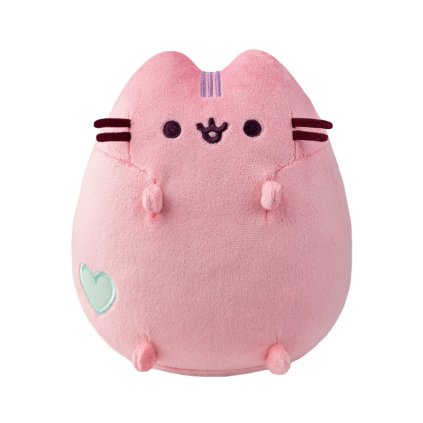 Plyšová Pusheen ružová so srdiečkom - Pusheen - 17,5 cm