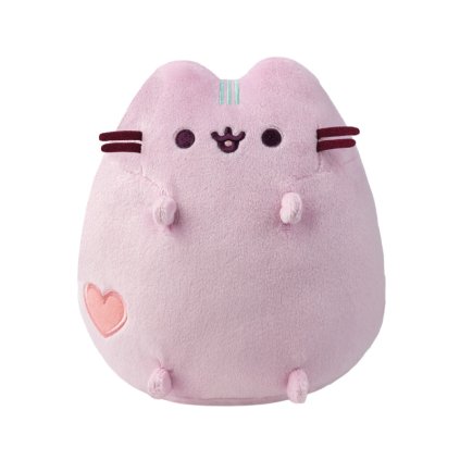 Plyšová Pusheen fialová so srdiečkom - Pusheen - 17,5 cm