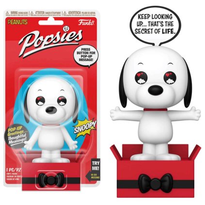 Vinylová figúrka Peanuts v darčeku - Peanuts - Funko Popsies - 12,5 cm