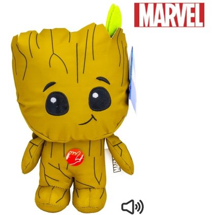 marvel palz plysovy groot with sound 17x27cm plysak