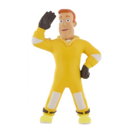 Figúrka požiarnik Sam v žltej uniforme - Požiarnik Sam (7 cm)