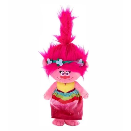 plysova poppy v duhovych satach trollovia 33 cm