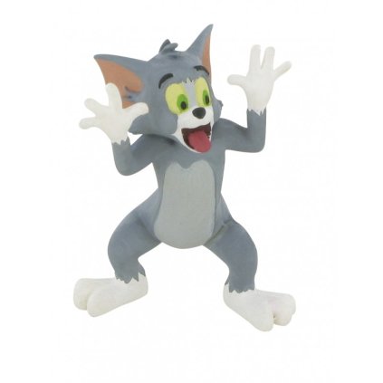 Figúrka kocúr Tom - vyplazený jazyk - Tom a Jerry (7 cm)