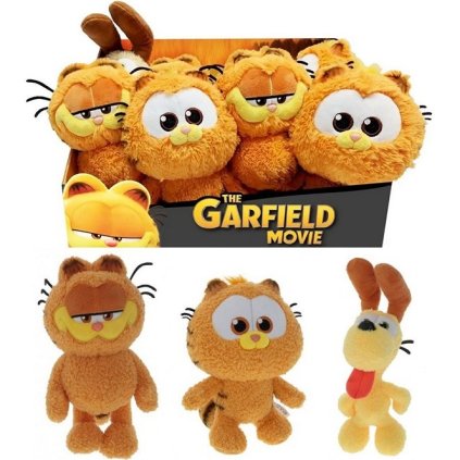 garfield friends plush 20cm supersoft assorted in display 12