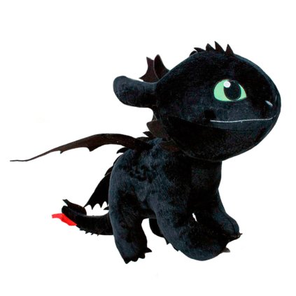 Plyšový drak Toothless - Ako si vycvičiť draka 3 (36 cm)