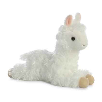 Plyšová lama alpaka - Flopsies Mini (20,5 cm)