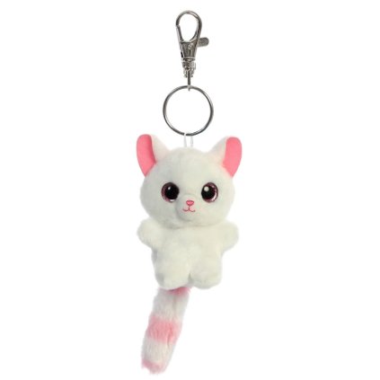 Plyšová líška Pammee Baby - kľúčenka - YooHoo - 9 cm
