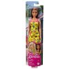 Bábika Barbie - brunetka v motýlikových šatách - 29 cm