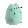 Plyšová Pusheen mentolová so srdiečkom - Pusheen - 17,5 cm