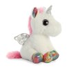 Plyšový jednorožec s krídlami Spirit - Sparkle Tales - 18 cm