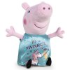 Plyšové prasiatko tyrkysové s jednorožcom - Prasiatko Peppa Magic (20 cm)