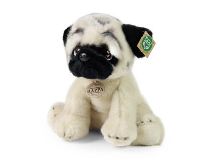 Plyšový pes mops 30 cm