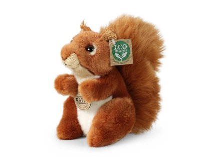Plyšová veverka 18 cm