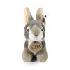 Plyšový králík šedý 16 cm