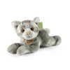 Plyšová kočka šedá 30 cm