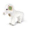 Plyšový kůň bílý 24 cm