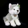 Plyšový husky s vodítkem 28 cm