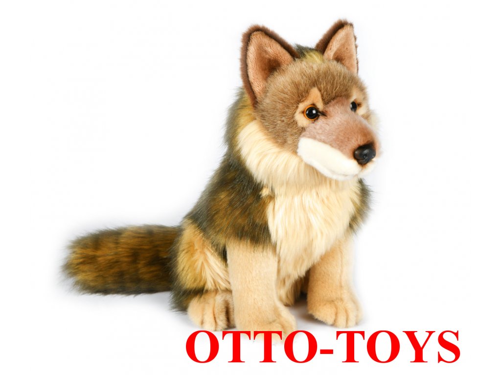 Plyšový vlk 30cm - Plyšové hračky OTTO-TOYS