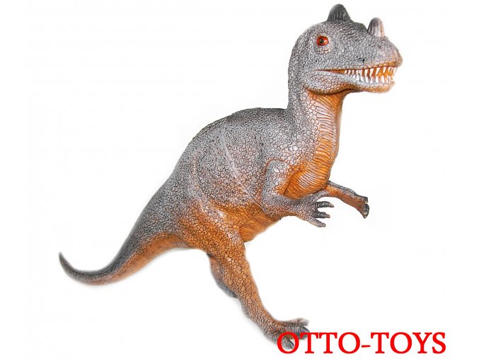 Velký gumový dinosaurus