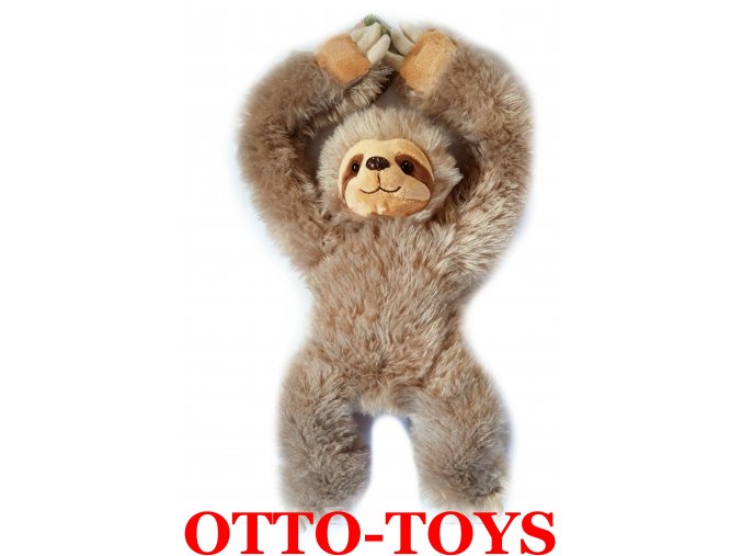 Plyšový lenochod Otto-toys